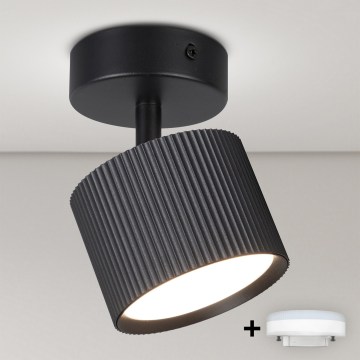 Brilagi - Spot encastré LED RGB+CCT dimmable STRIPY 1xGX53/14W/230V 2700-6500K Wi-Fi Tuya noir
