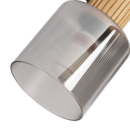 Brilagi - Spot HYGGE 3xE14/15W/230V bois/fumé