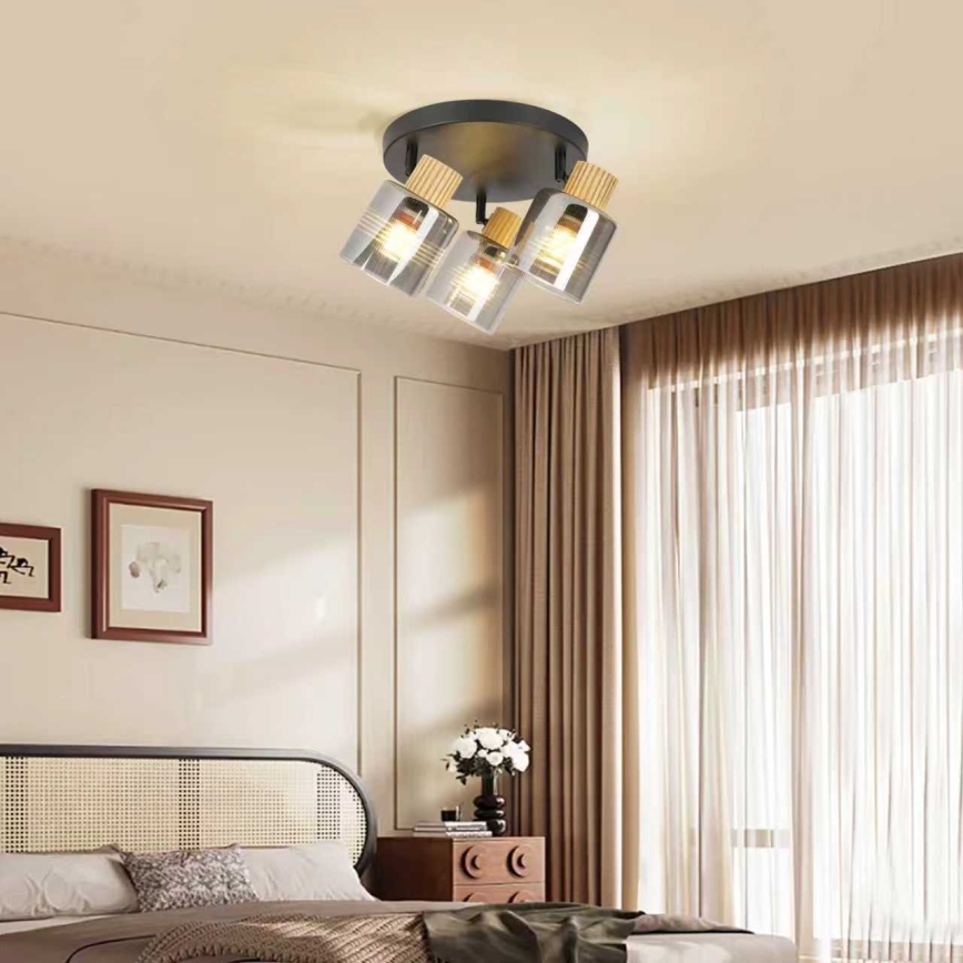 Brilagi - Spot HYGGE 3xE14/15W/230V noir/fumé