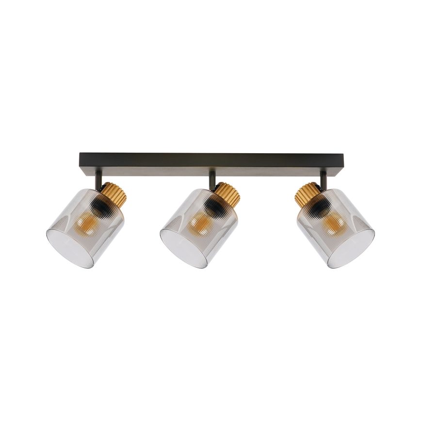 Brilagi - Spot HYGGE 3xE14/15W/230V noir/fumé