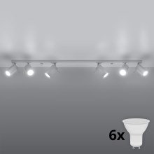 Brilagi -  Spot LED ASMUS 6xGU10/7W/230V blanc