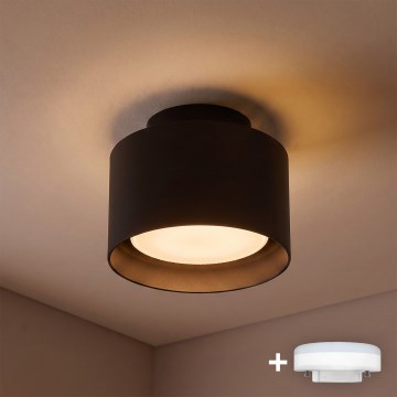 BRILAGI - Spot LED BACKLIT 1xGX53/15W/230V + LED/3W Ø 10 cm noir