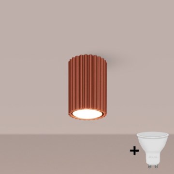 BRILAGI - Spot LED CRESTO 1xGU10/10W/230V 10 cm orange