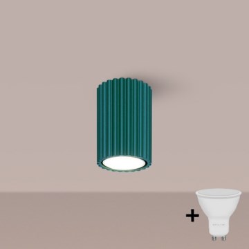 Brilagi - Spot LED CRESTO 1xGU10/10W/230V 10 cm turquoise