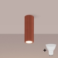 BRILAGI - Spot LED CRESTO 1xGU10/10W/230V 20 cm orange