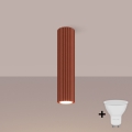 BRILAGI - Spot LED CRESTO 1xGU10/10W/230V 30 cm orange