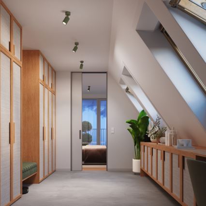 Brilagi - Spot LED CRESTO 1xGU10/10W/230V vert