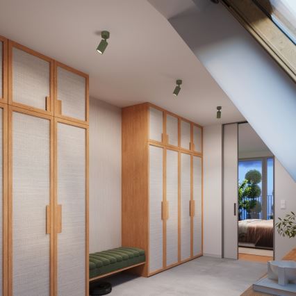 Brilagi - Spot LED CRESTO 1xGU10/10W/230V vert