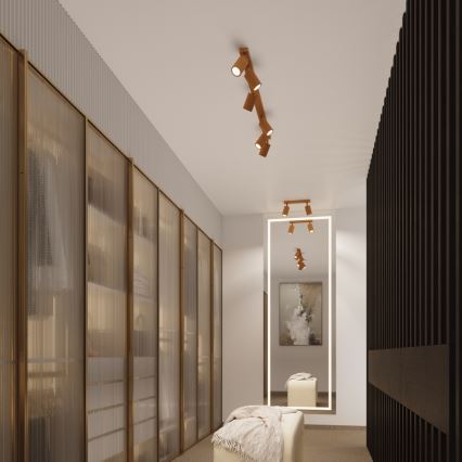 Brilagi - Spot LED CRESTO 2xGU10/10W/230V doré