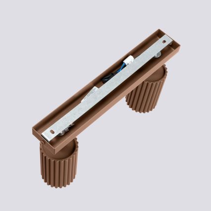 Brilagi - Spot LED CRESTO 2xGU10/10W/230V marron