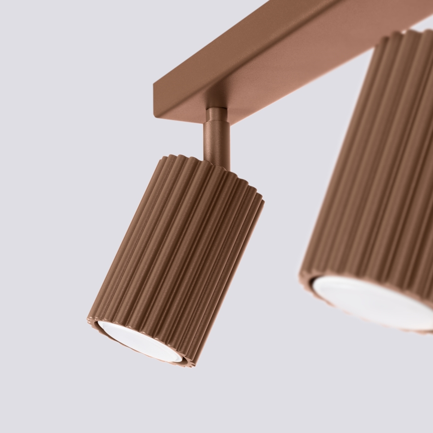 Brilagi - Spot LED CRESTO 2xGU10/10W/230V marron