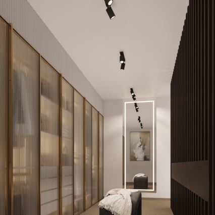 Brilagi - Spot LED CRESTO 2xGU10/10W/230V noir