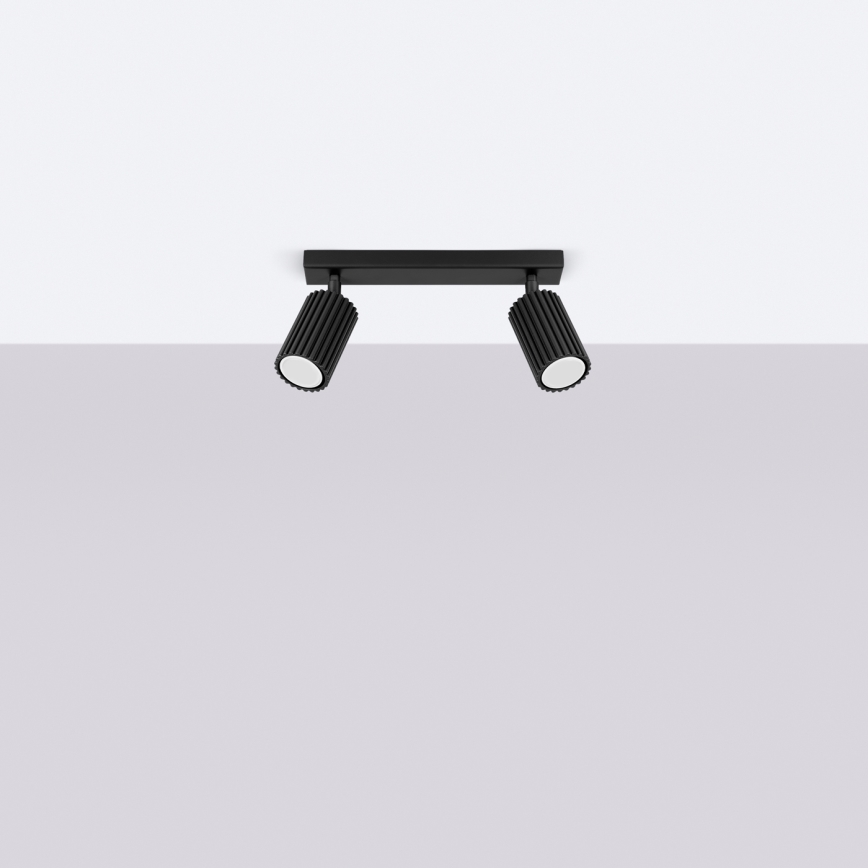 Brilagi - Spot LED CRESTO 2xGU10/10W/230V noir