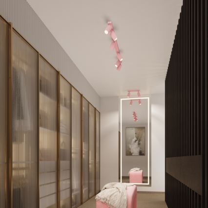 Brilagi - Spot LED CRESTO 2xGU10/10W/230V rose