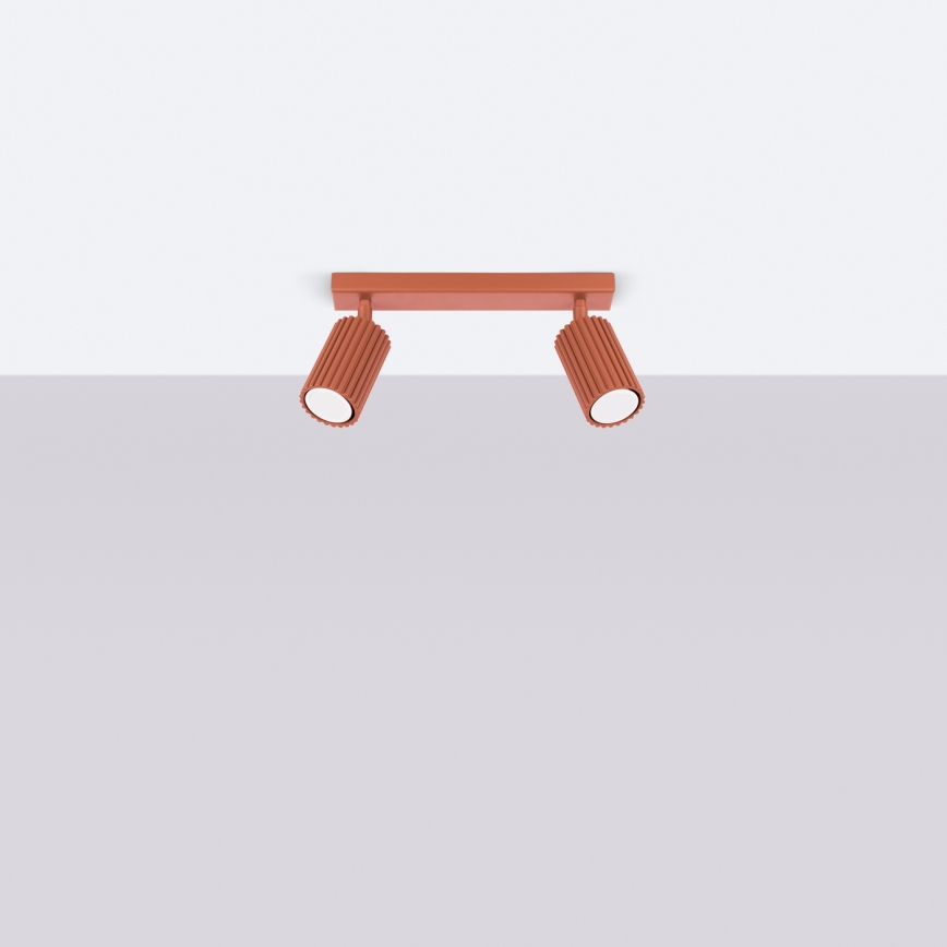 Brilagi - Spot LED CRESTO 2xGU10/10W/230V rouge