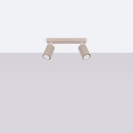 Brilagi - Spot LED CRESTO 2xGU10/10W/230V taupe