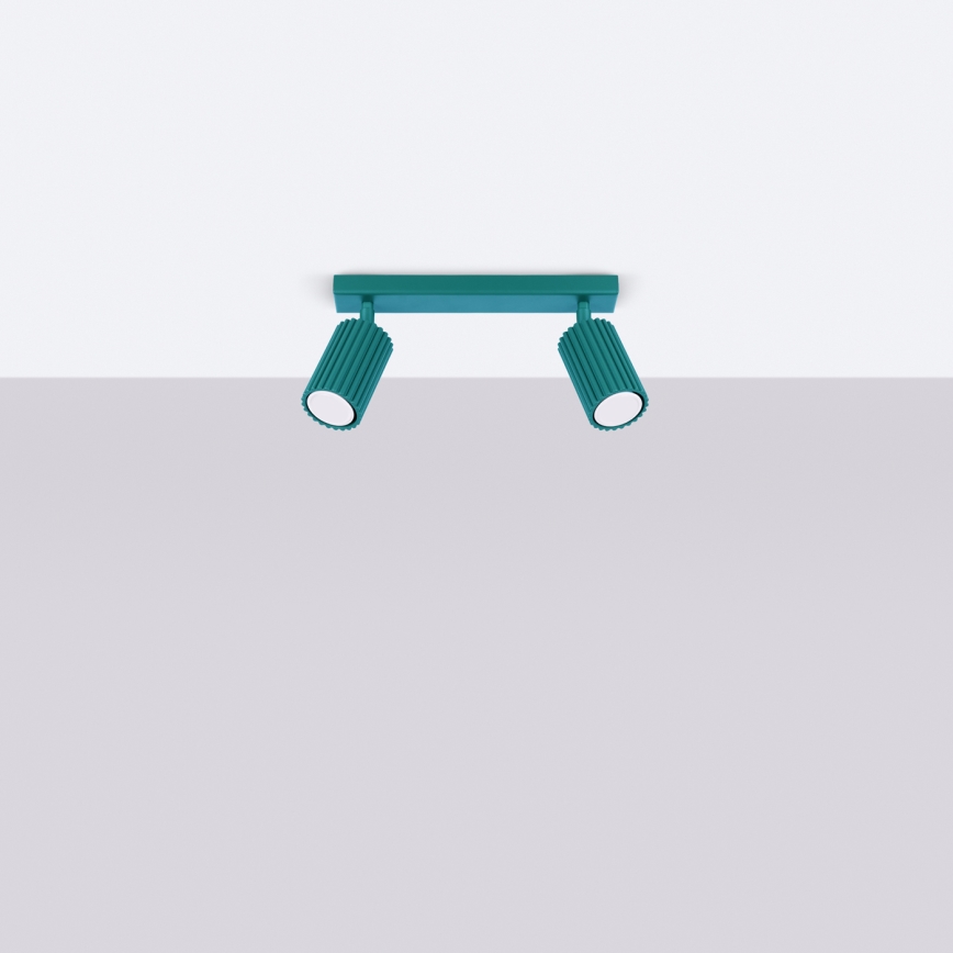 Brilagi - Spot LED CRESTO 2xGU10/10W/230V turquoise