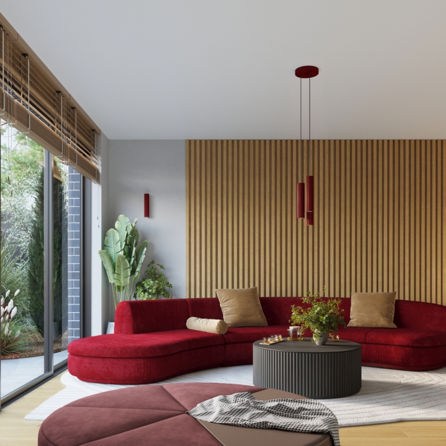Brilagi - Spot LED CRESTO 3xGU10/10W/230V bordeaux