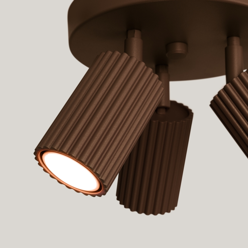 Brilagi - Spot LED CRESTO 3xGU10/10W/230V marron