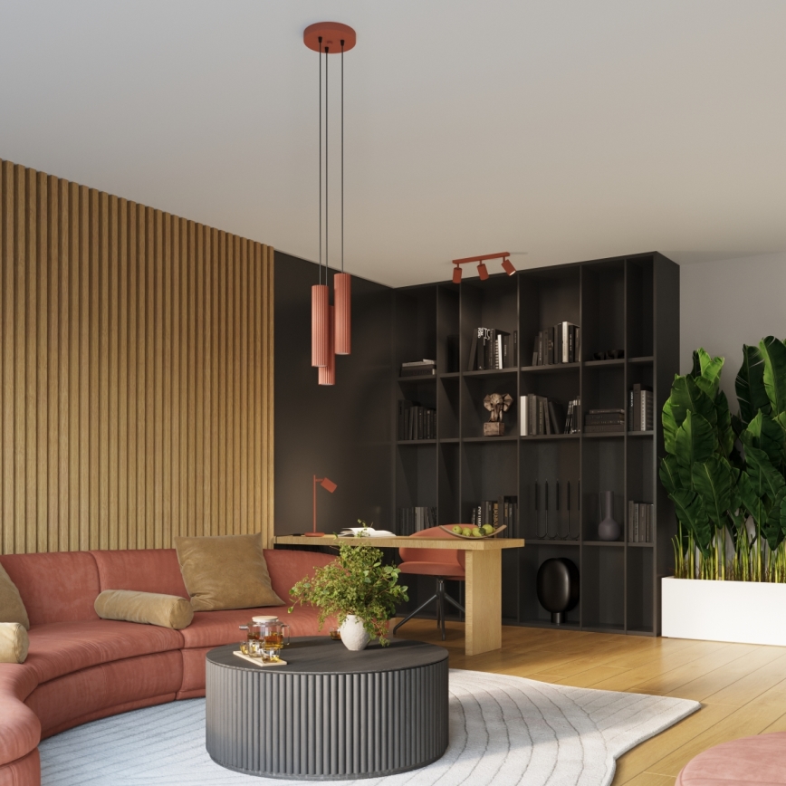 Brilagi - Spot LED CRESTO 3xGU10/10W/230V rouge