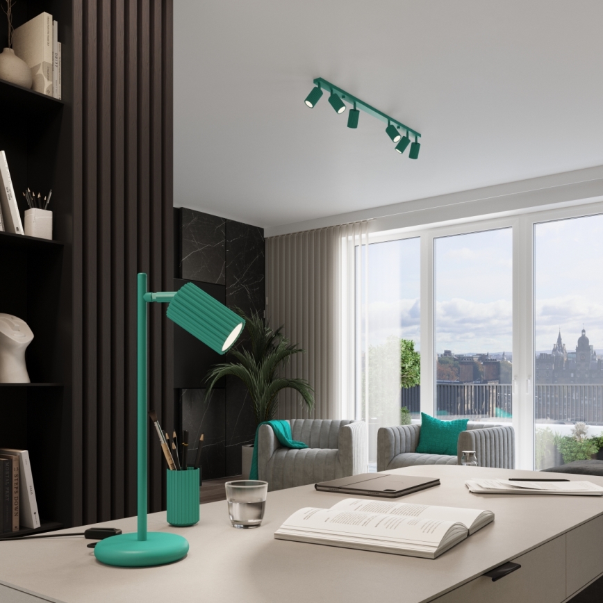 Brilagi - Spot LED CRESTO 3xGU10/10W/230V turquoise