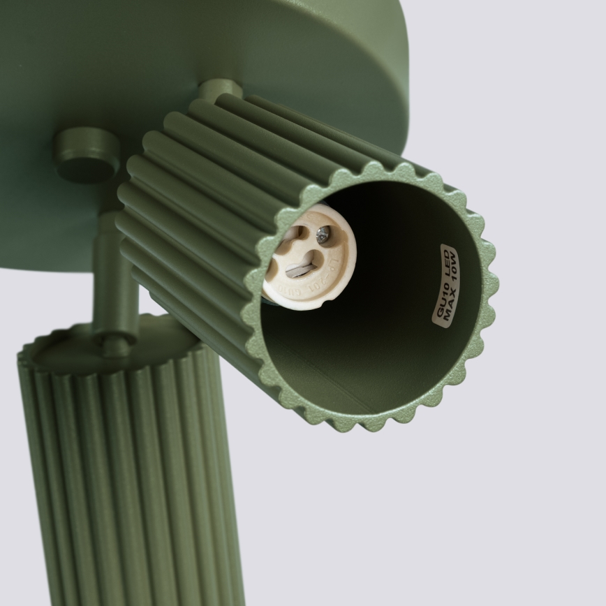 Brilagi - Spot LED CRESTO 3xGU10/10W/230V vert