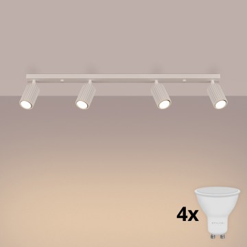 Brilagi - Spot LED CRESTO 4x GU10/10W/230V, crème