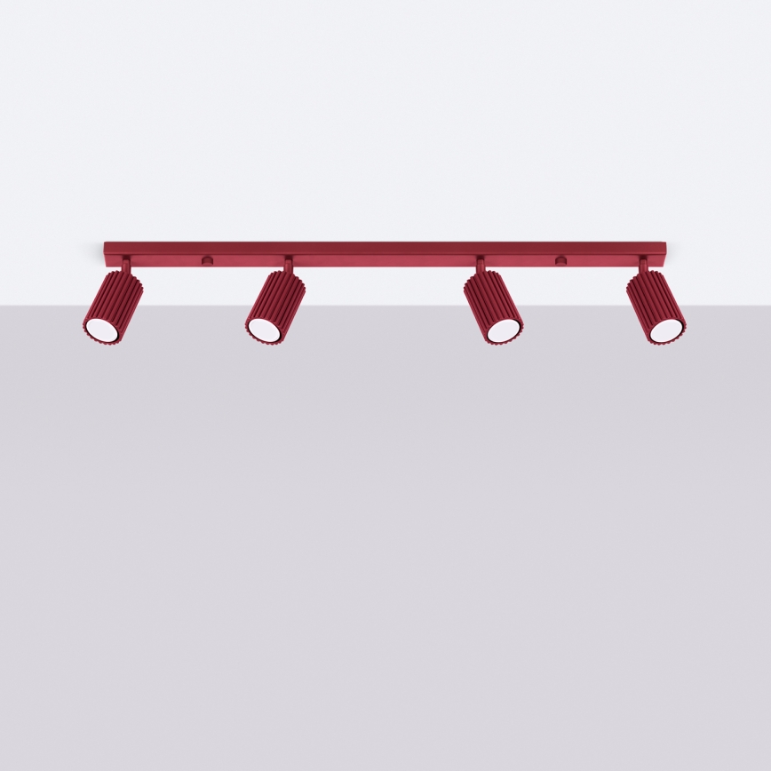 Brilagi - Spot LED CRESTO 4xGU10/10W/230V bordeaux