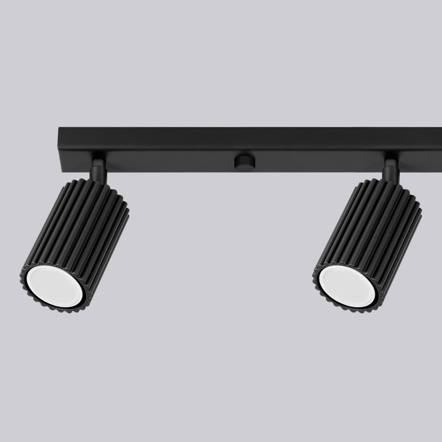 Brilagi - Spot LED CRESTO 4xGU10/10W/230V noir