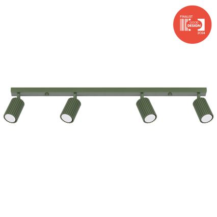 Brilagi - Spot LED CRESTO 4xGU10/10W/230V vert