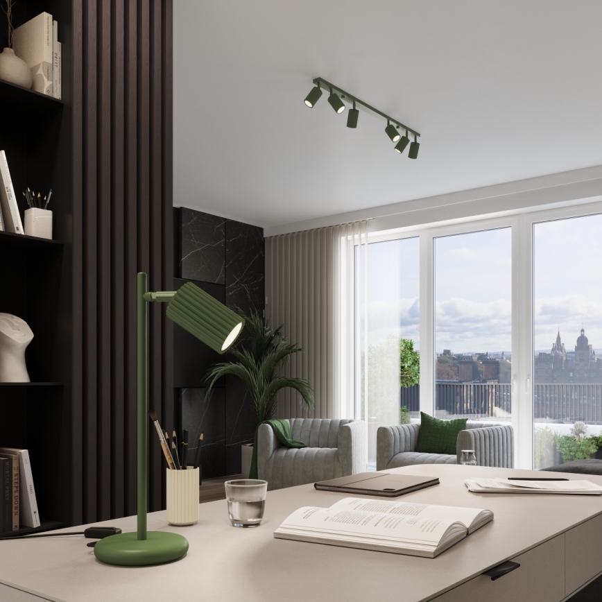 Brilagi - Spot LED CRESTO 4xGU10/10W/230V vert