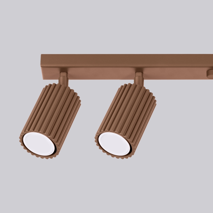 Brilagi - Spot LED CRESTO 6xGU10/10W/230V marron