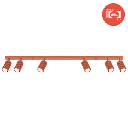 Brilagi - Spot LED CRESTO 6xGU10/10W/230V rouge