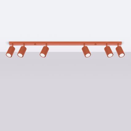 Brilagi - Spot LED CRESTO 6xGU10/10W/230V rouge