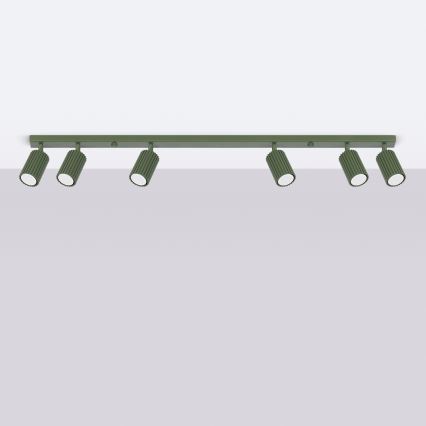 Brilagi - Spot LED CRESTO 6xGU10/10W/230V vert