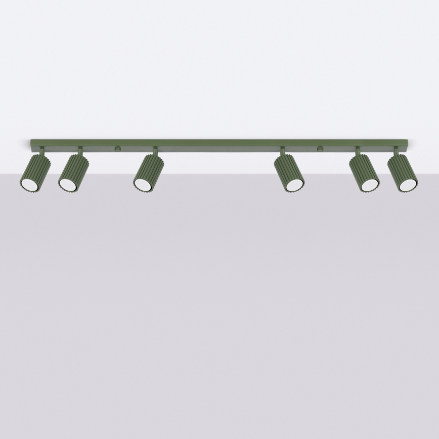 Brilagi - Spot LED CRESTO 6xGU10/10W/230V vert