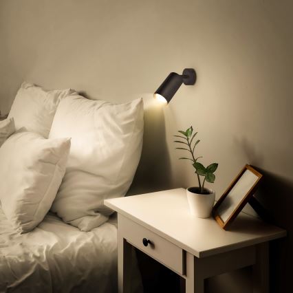 Brilagi - Spot LED RGBW dimmable SELE 1xGU10/4,8W/230V 3000K noir/doré + télécommande