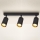 Brilagi - Spot LED dimmable SELE 3xGU10/6,5W/230V 2700-6500K noir/doré