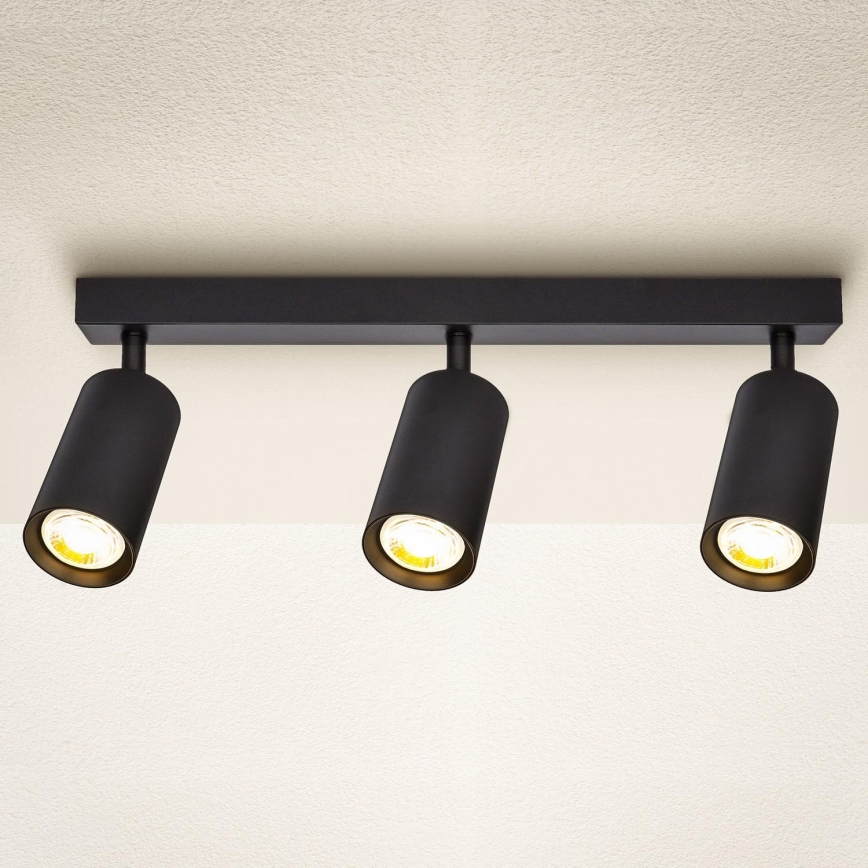 Brilagi - Spot LED dimmable SELE 3xGU10/6,5W/230V 2700-6500K noir