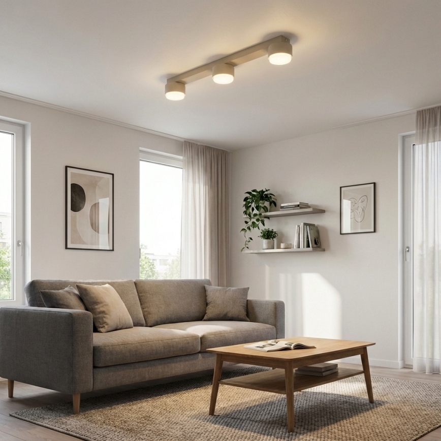 Brilagi - Spot LED encastrable MONO 3xGX53/30W/230V beige