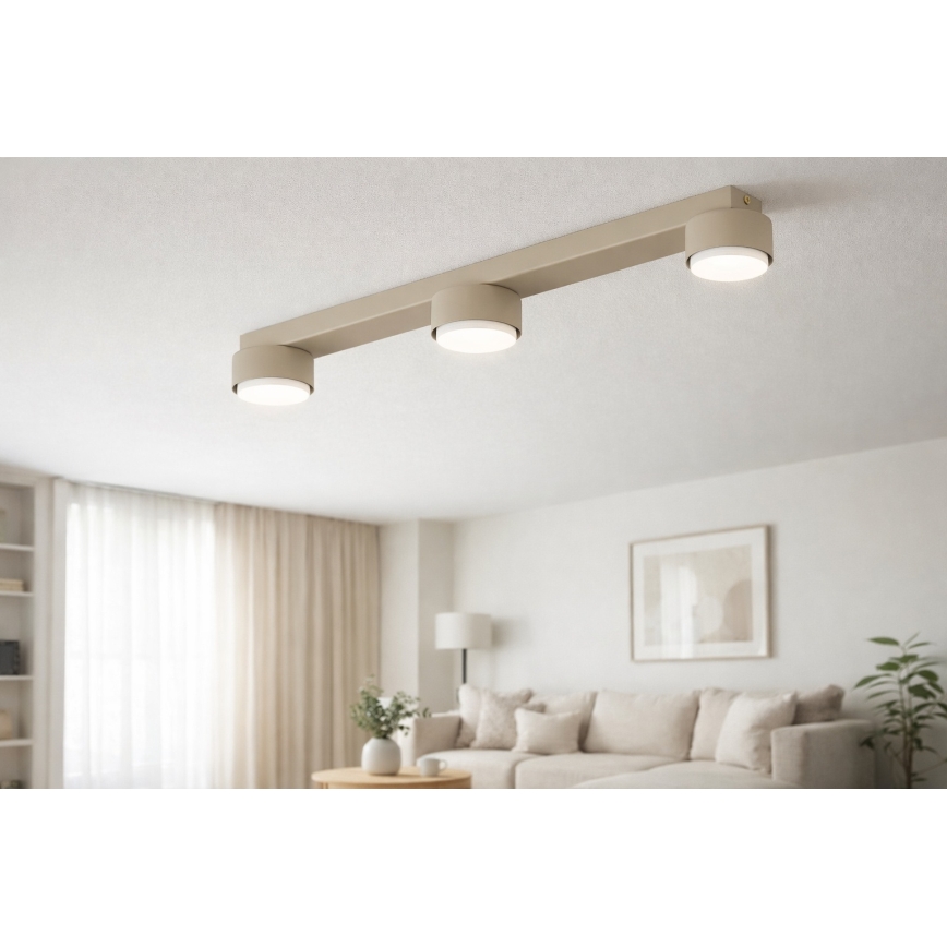 Brilagi - Spot LED encastrable MONO 3xGX53/30W/230V beige