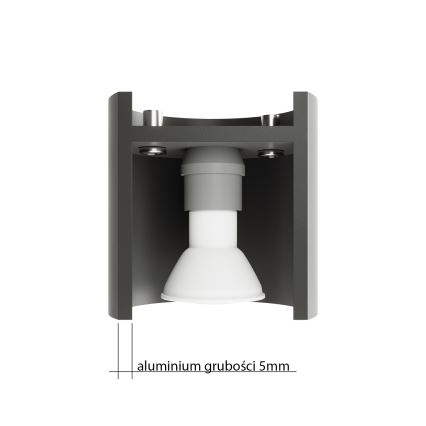 Brilagi -  Spot LED FRIDA 1xGU10/7W/230V gris