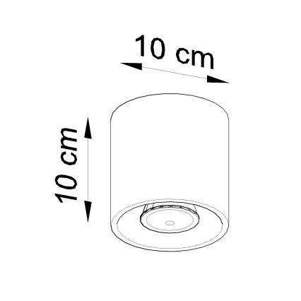 Brilagi -  Spot LED FRIDA 1xGU10/7W/230V noir