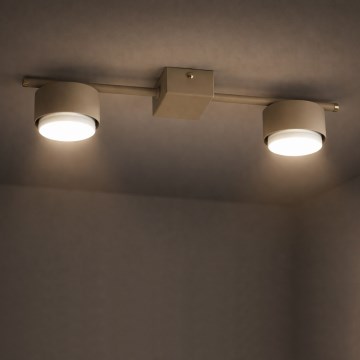 Brilagi - Spot LED MONO 2xGX53/12W/230V beige