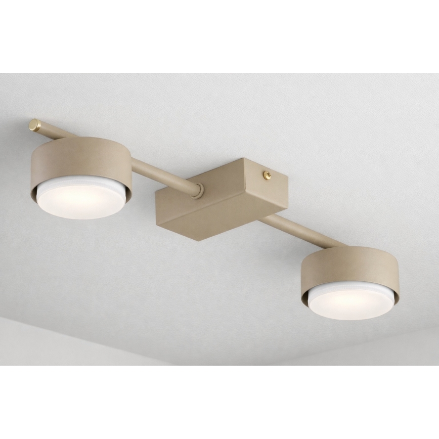 Brilagi - Spot LED MONO 2xGX53/30W/230V beige