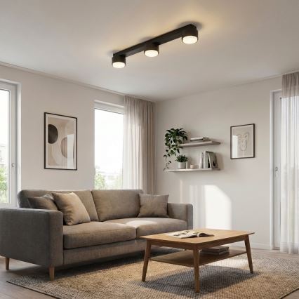 Brilagi - Spot LED MONO 3xGX53/30W/230V noir