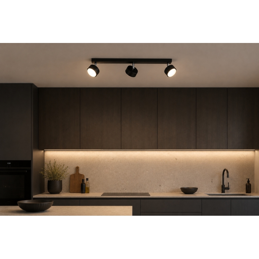 Brilagi - Spot LED MONO 3xGX53/30W/230V noir