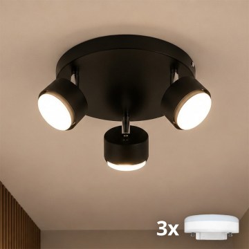 Brilagi - Spot LED MONO 3xGX53/30W/230V noir