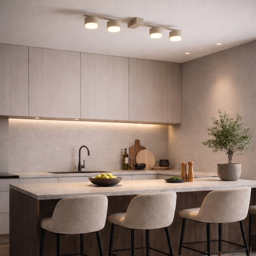 Brilagi - Spot LED MONO 4xGX53/30W/230V beige