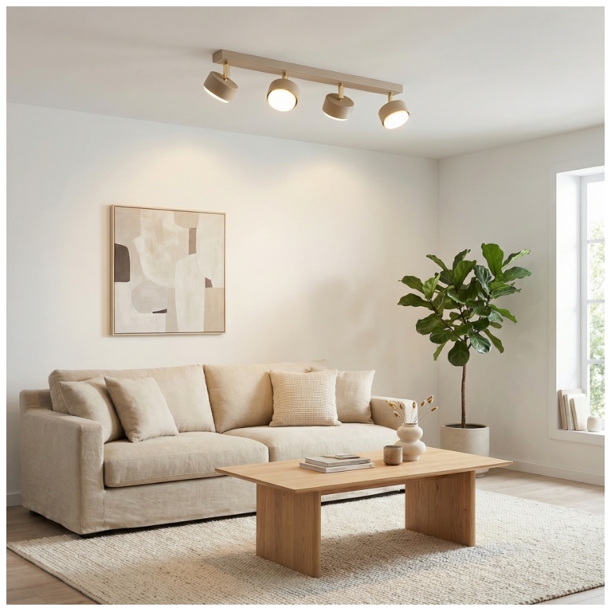 Brilagi - Spot LED MONO 4xGX53/30W/230V beige
